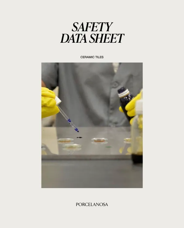 SDS PORCELANOSA CERAMIC TILES_202307012_EN